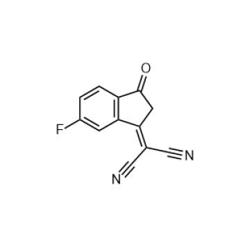2-(6-fluoro-3-oxo-2,3-dihydro-1H-inden-1-ylidene)malononitrile