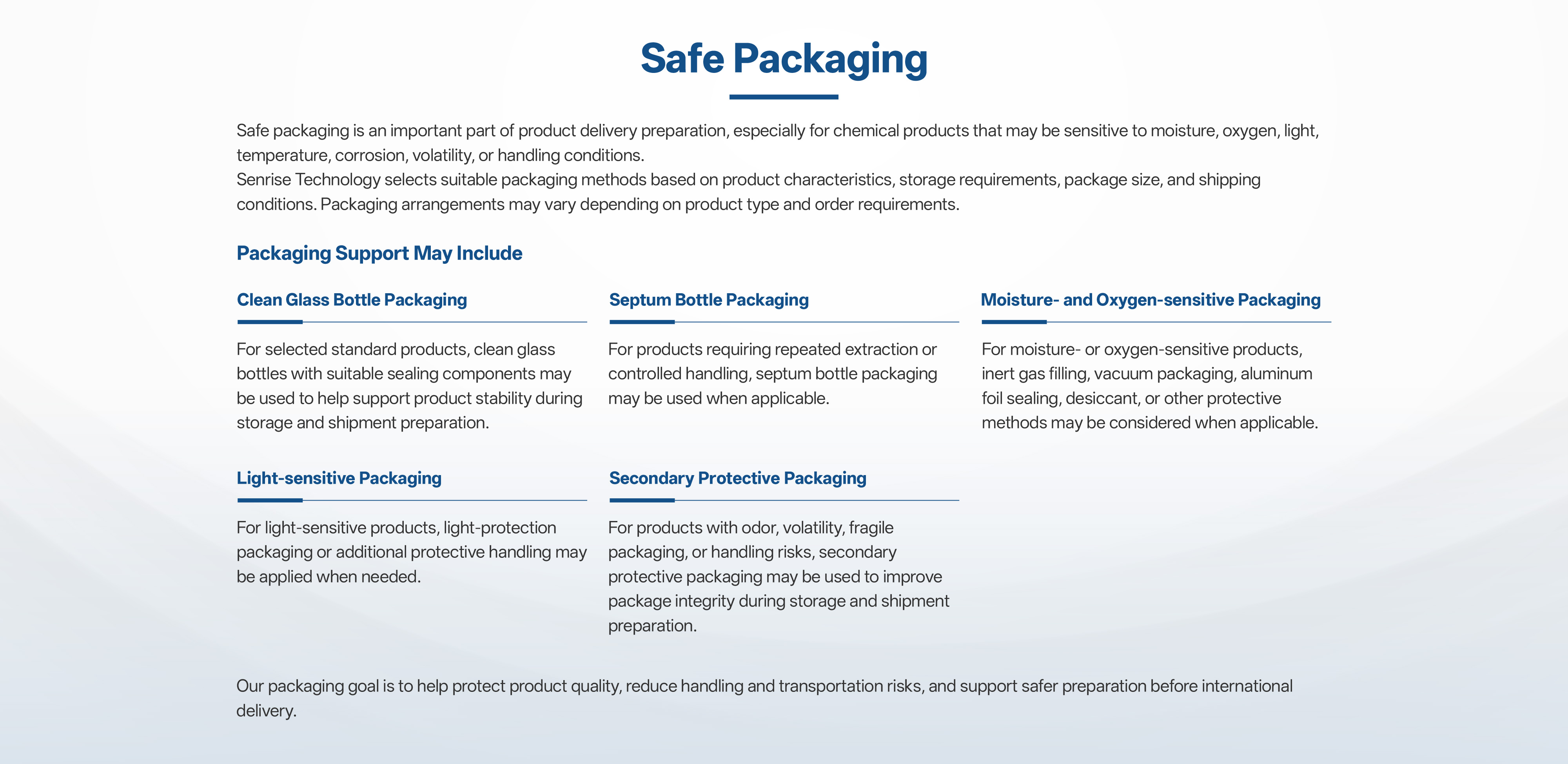 Packaging - 1