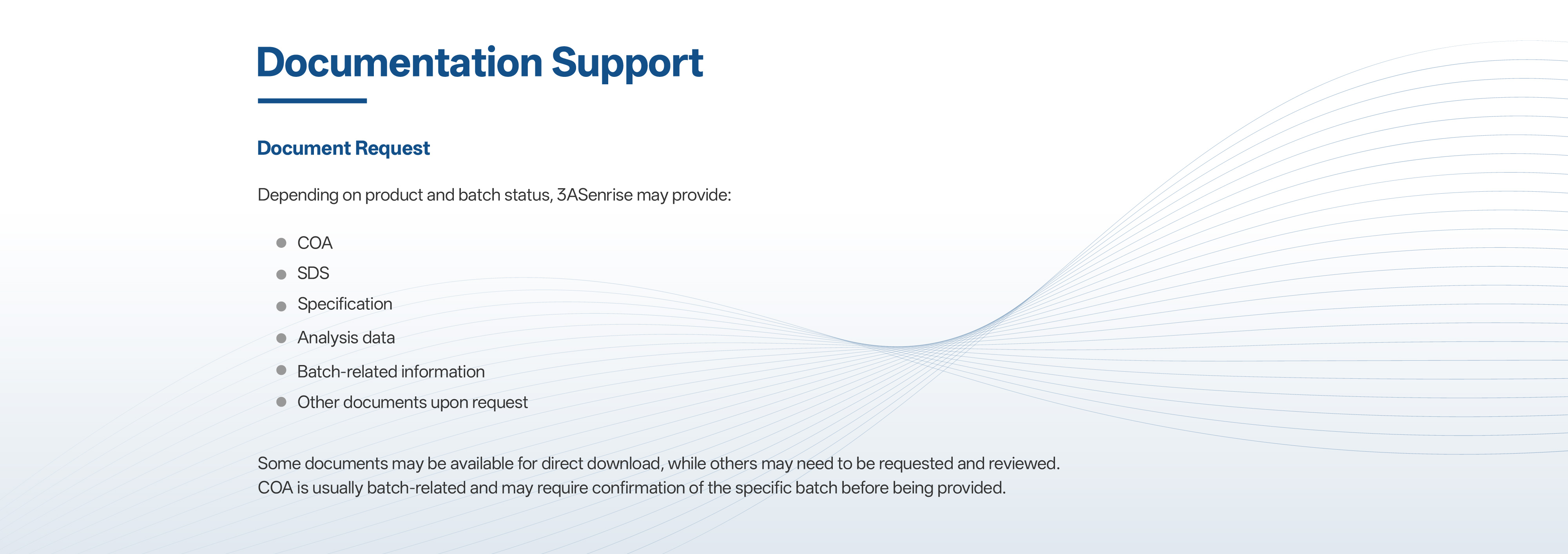 Documentation Support - 1